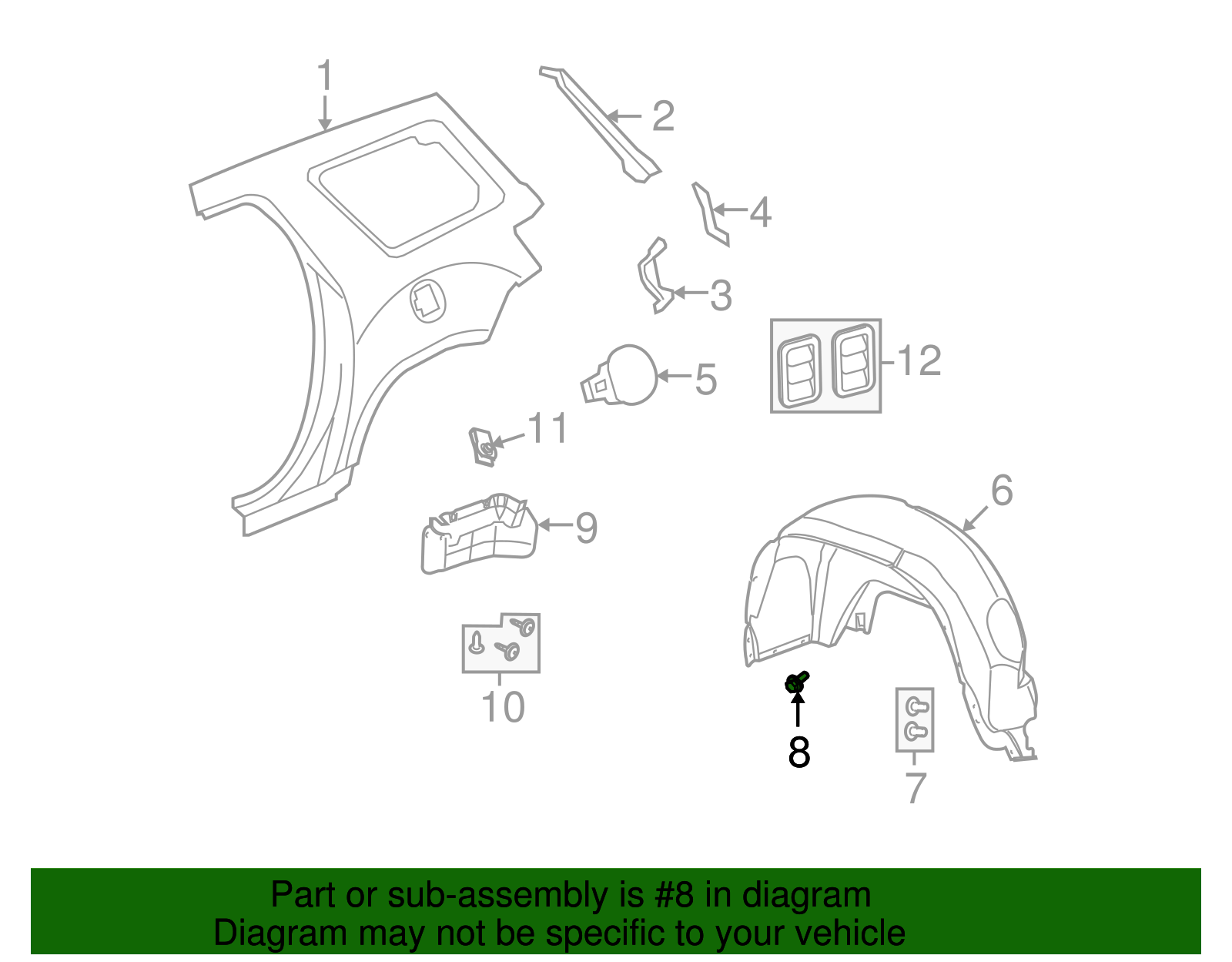 Multi-Purpose Retainer - GM (11609417)