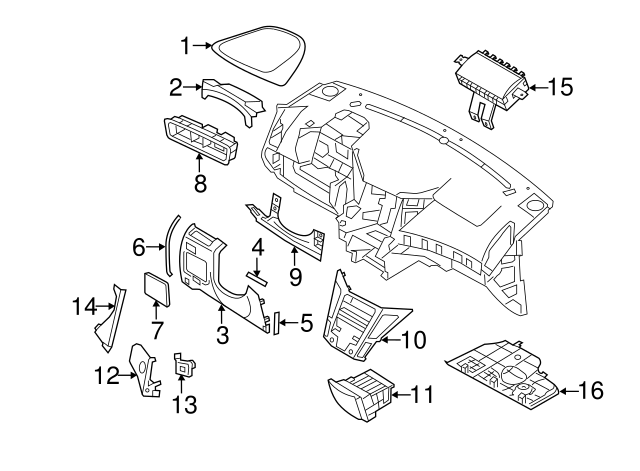 Genuine Hyundai 84841-3S100-RAS Ignition Key Grommet Genuine Hyundai 84841-3S100-RAS Ignition Key Grommet
