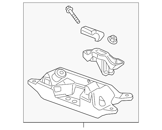 Automatic Transmission Mount - GM (84056866)