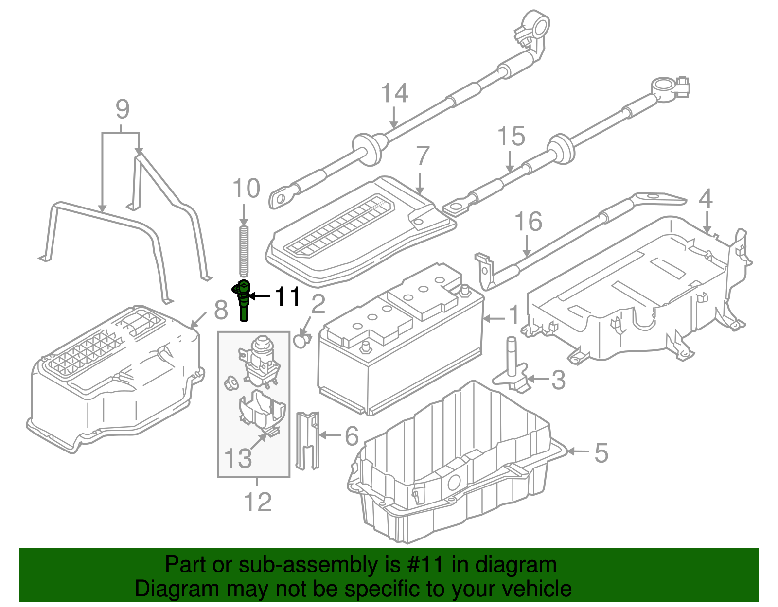 Drain Hose Grommet - Volkswagen (7L6-971-841-D)