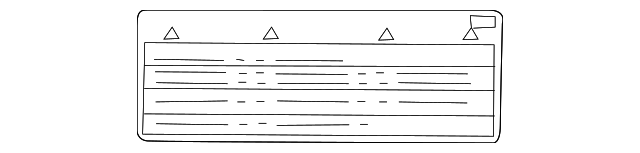 AC Label - Toyota (88723-60210)