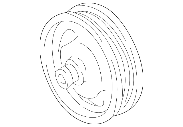 Pulley - Ford (YR3Z-3A733-AA)