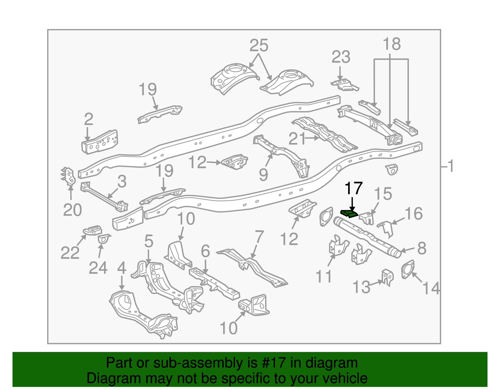 Support Bracket - Toyota (51681-60011)