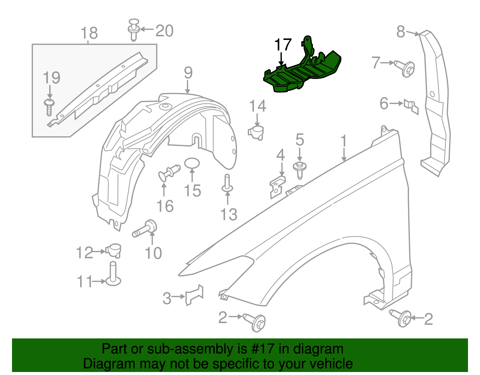 Splash Shield - Ford (HG9Z-16102-A)