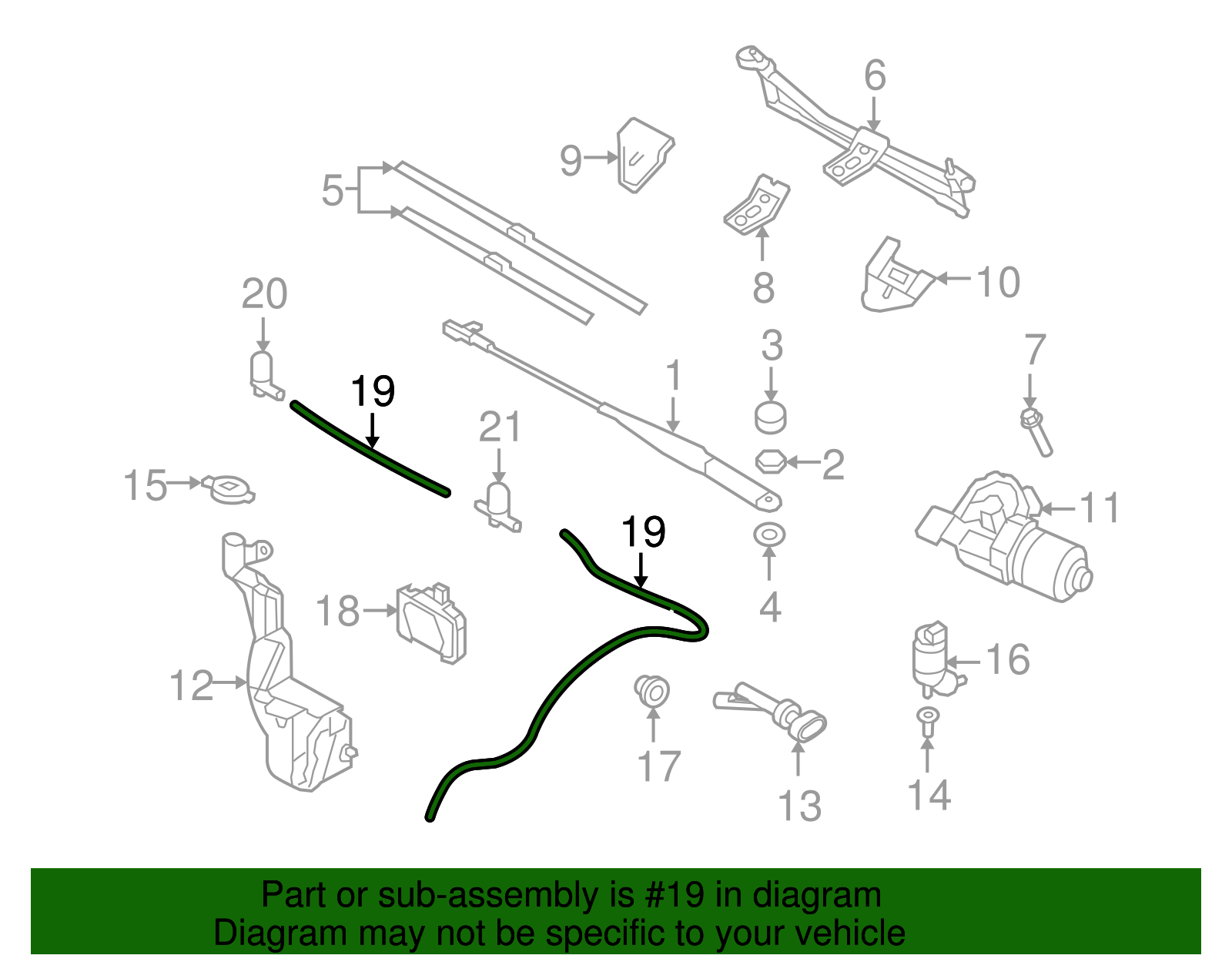 Hose, Wswa Solv Cntnr - GM (93181366)