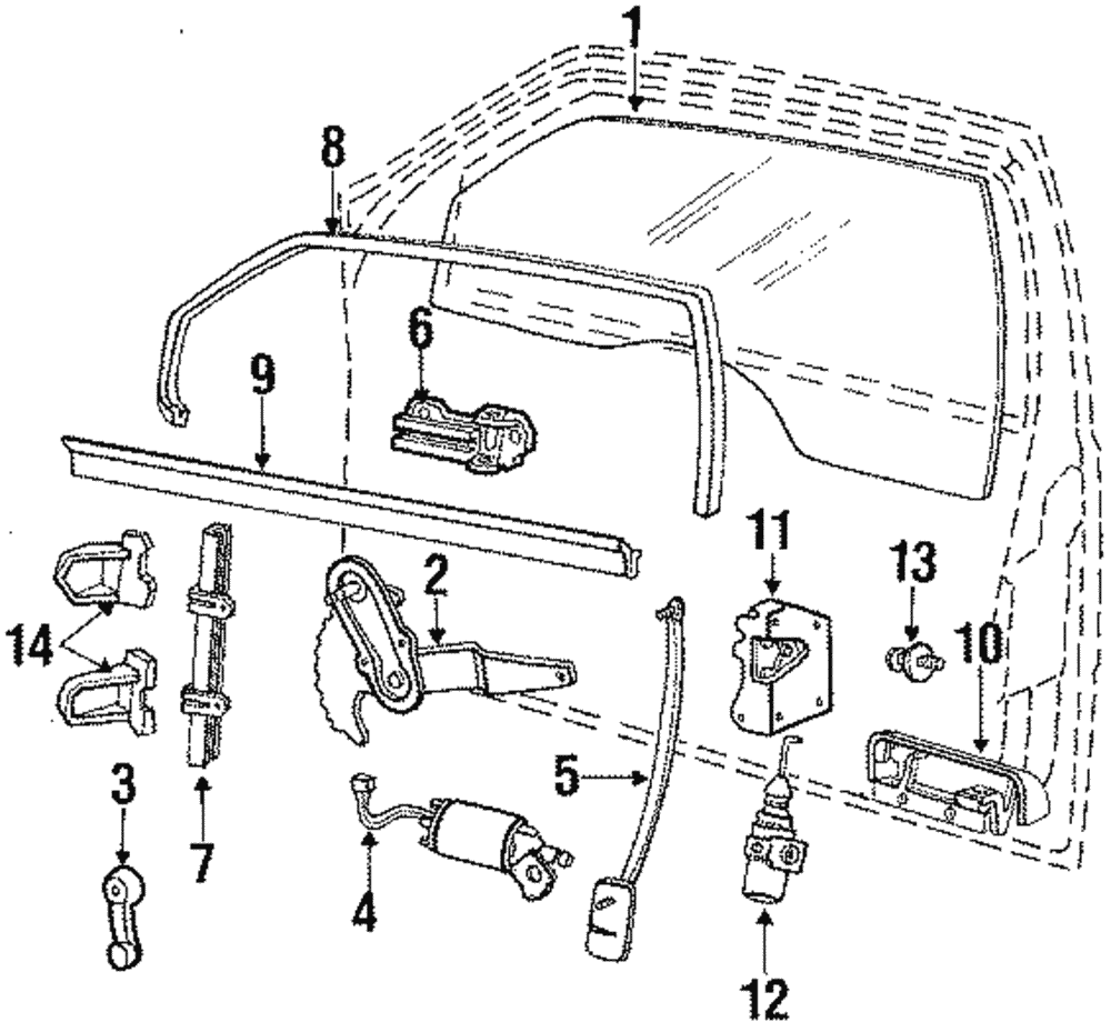 Lower Channel - Ford (E83Z-5421546-A)