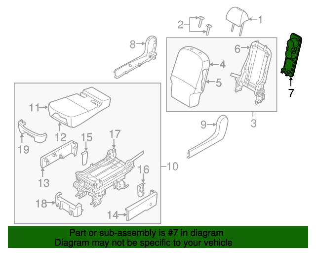 89390A9030DAA Cup Holder 20152016 Kia Sedona Kia.Parts Store