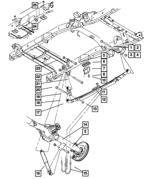 What Standard Rear Suspension Does Ram 3500 Have