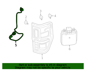 OEM Ford Socket Assembly CK4Z-13410-A For Transit (2015-2020) – Genuine OE Part