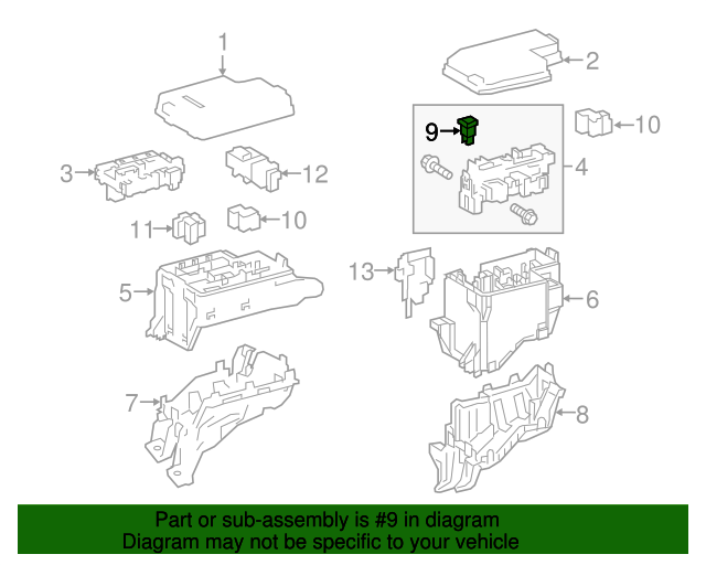9098208274 Fusible Link 20022021 Lexus DiscMonster