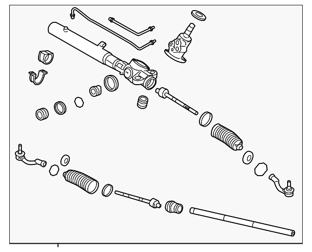 577003N321 Gear Linkage Assembly P S 20142016 Hyundai Equus