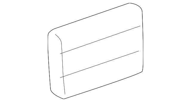 Body Side Lower Rear Molding - GM (88937516)
