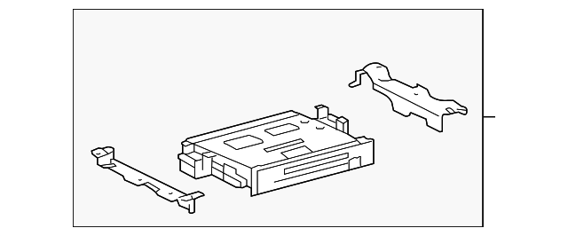 Display Unit - Toyota (86680-48050-E0)