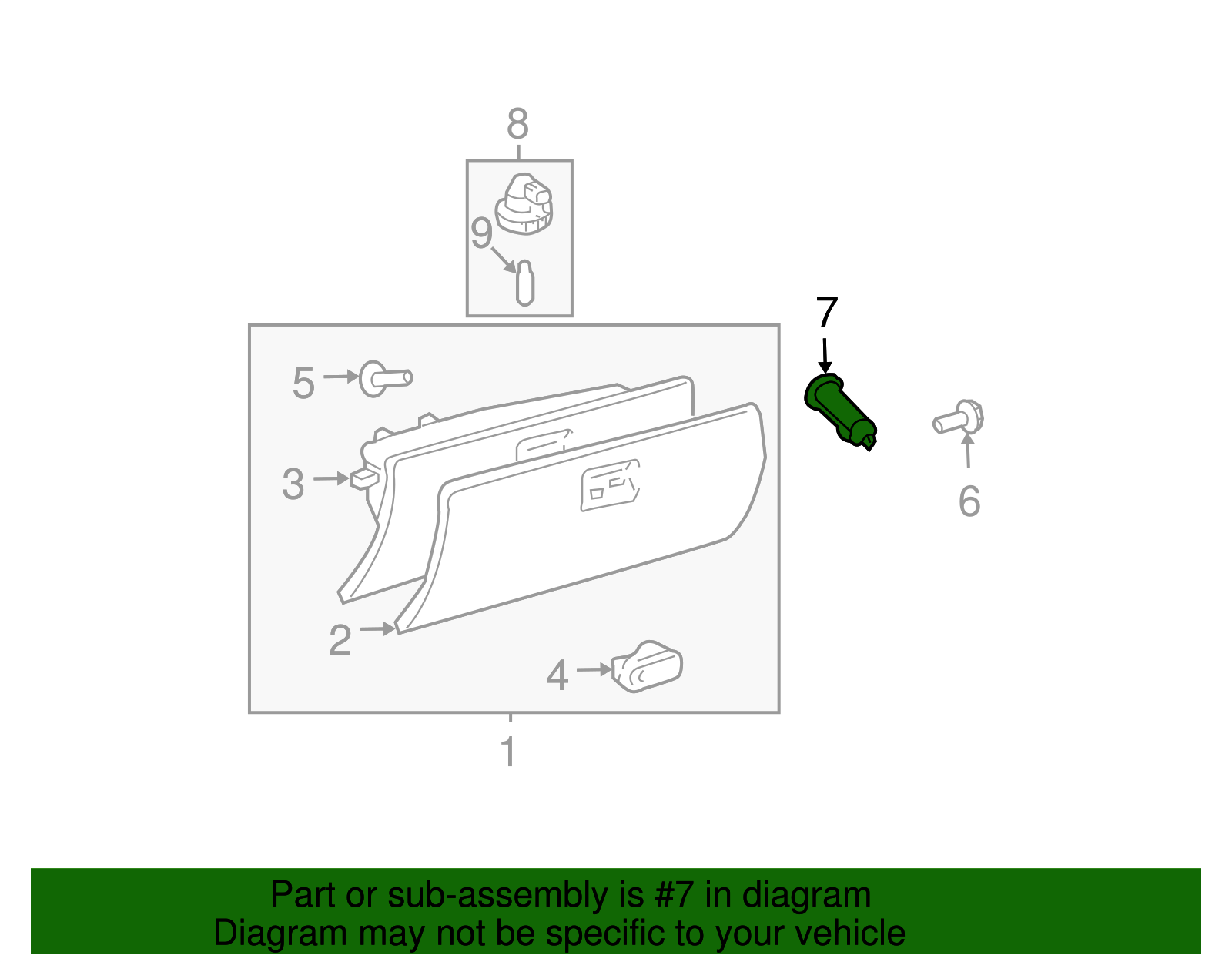 Lock Stopper - Scion (55054-35010)
