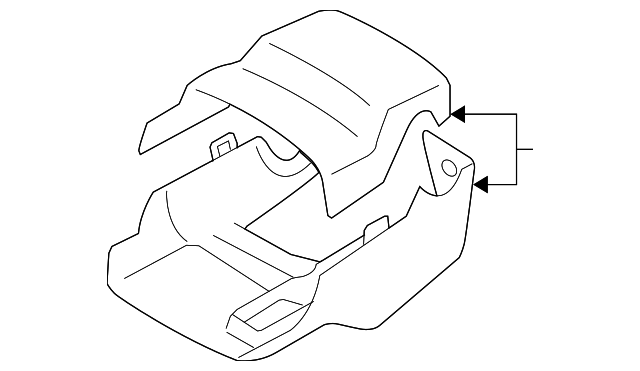 Steering Column Cover - Scion (45286-52934-B0)