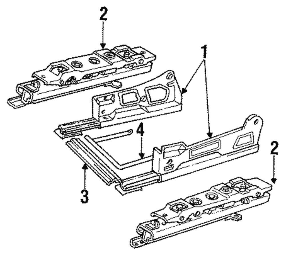 Seat Adjuster - GM (20660136)