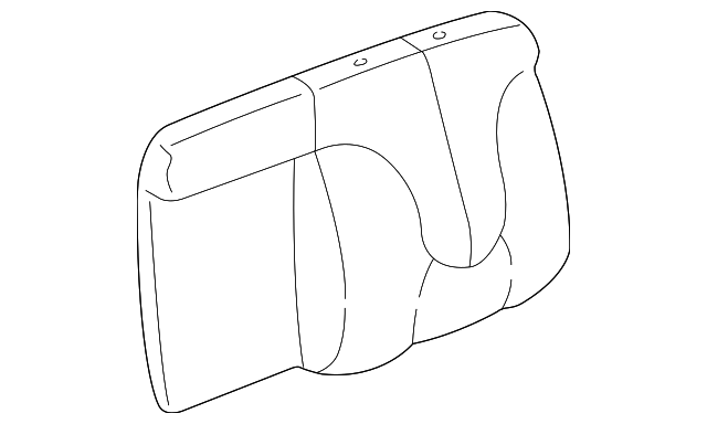 Seat Back Cover - GM (89043763)