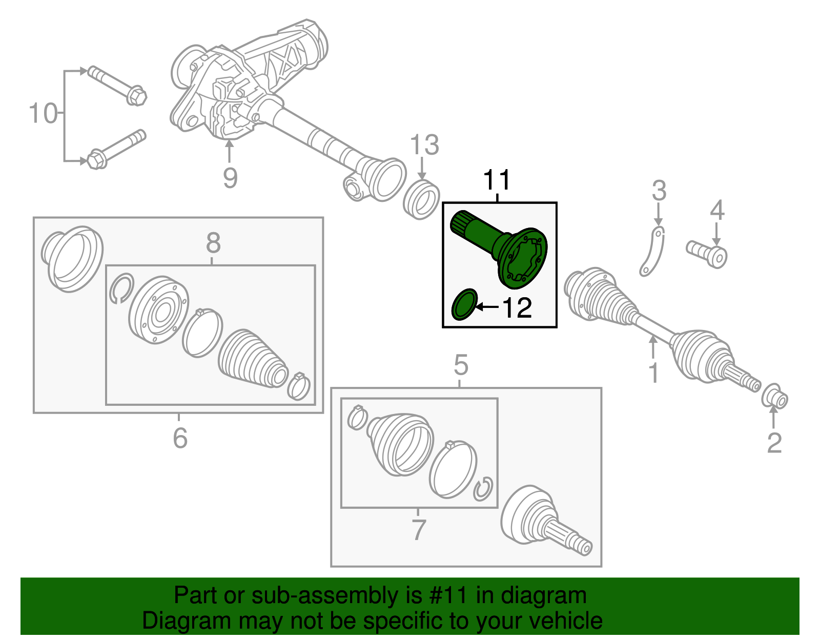 Output Shaft 0AA-409-272-E