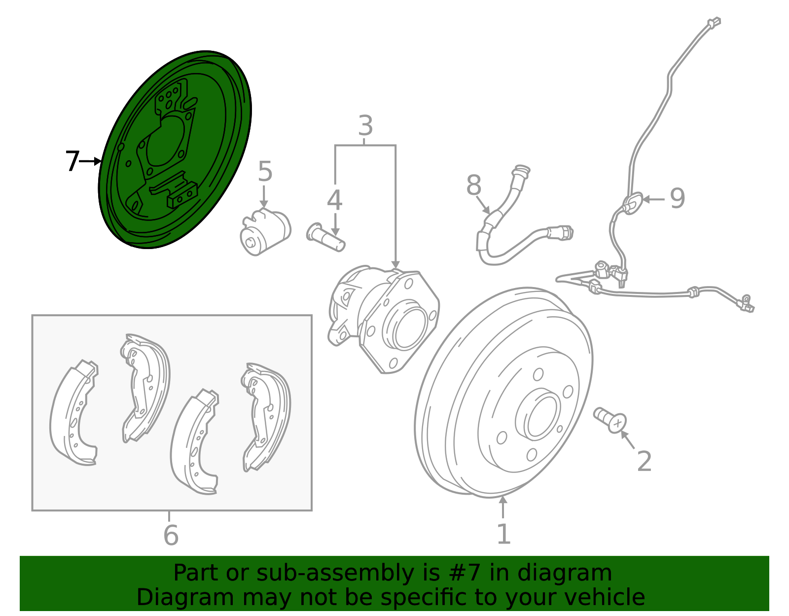 Backing Plate - Scion (47044-WB001)