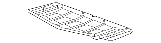 Chevrolet GM OEM 14-18 Corvette Front Bumper Grille-Front Deflector 23273619