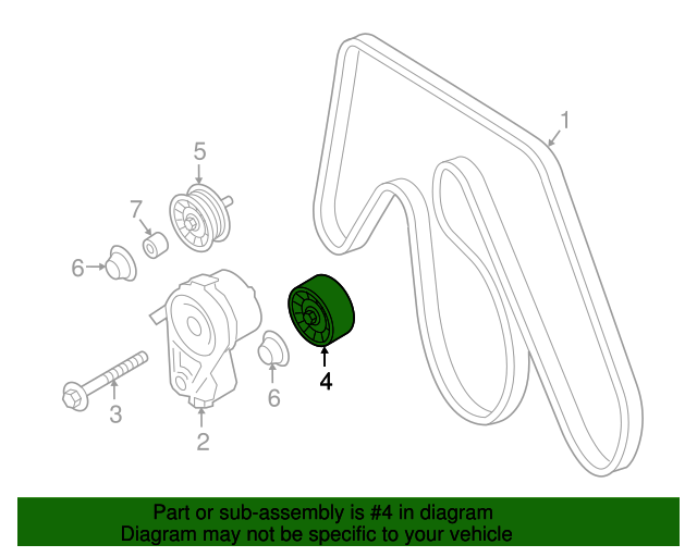 20162020 Infiniti Idler Pulley 119254JM0A Infiniti Parts Online