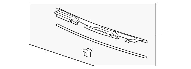 Panel Assembly-Air Inl Grl - GM (25983122)