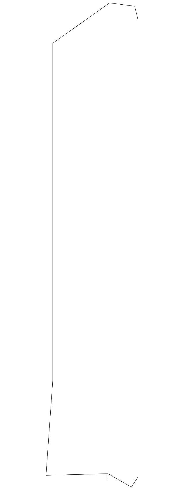 Side Panel Front Seal - GM (94777509)