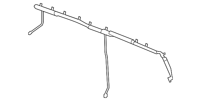 Passenger Side Roof Side Rail Airbag - GM (25996497)