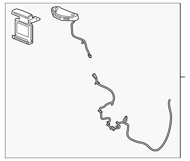 Universal Tablet Holder with Integrated Power - GM (84417988)