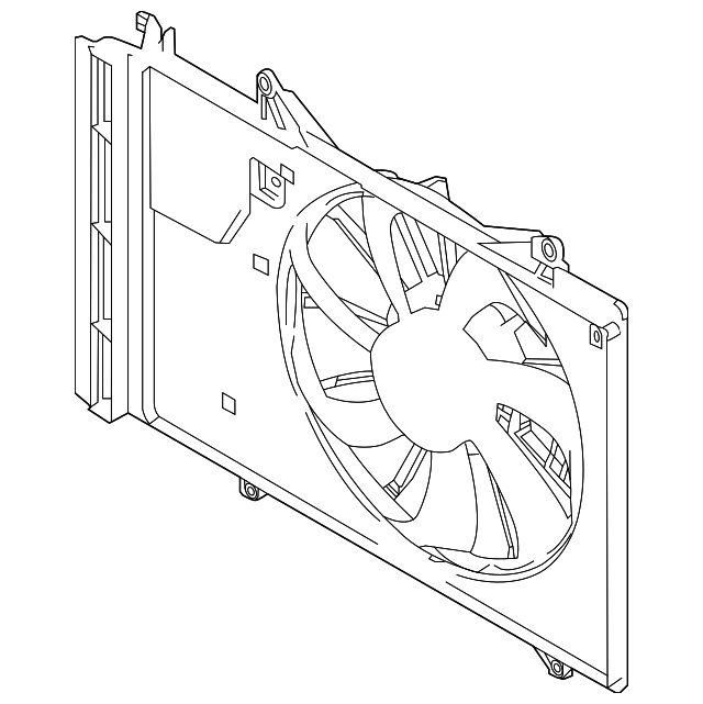 Fan Shroud - Scion (16711-WB001)
