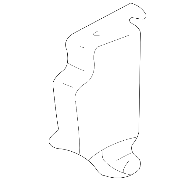 Brace, Front Bpr Imp Bar - GM (88944247)