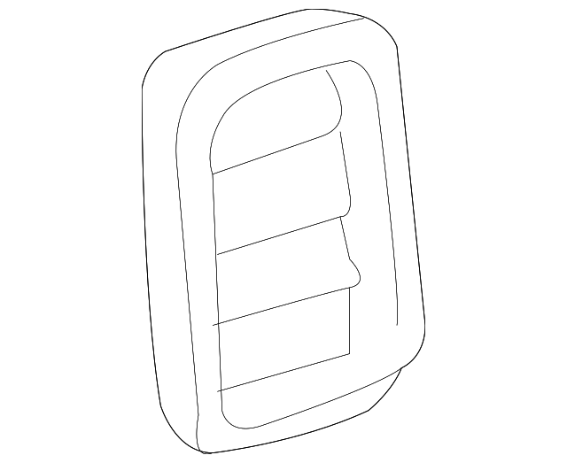 Genuine Ford 3C3Z-54280B62-BA Air Inlet Grille