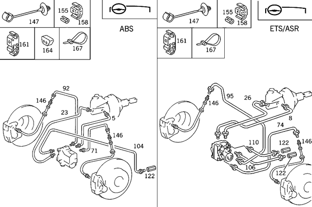 Line 123-420-90-28-64 | Mercedes-Benz Parts