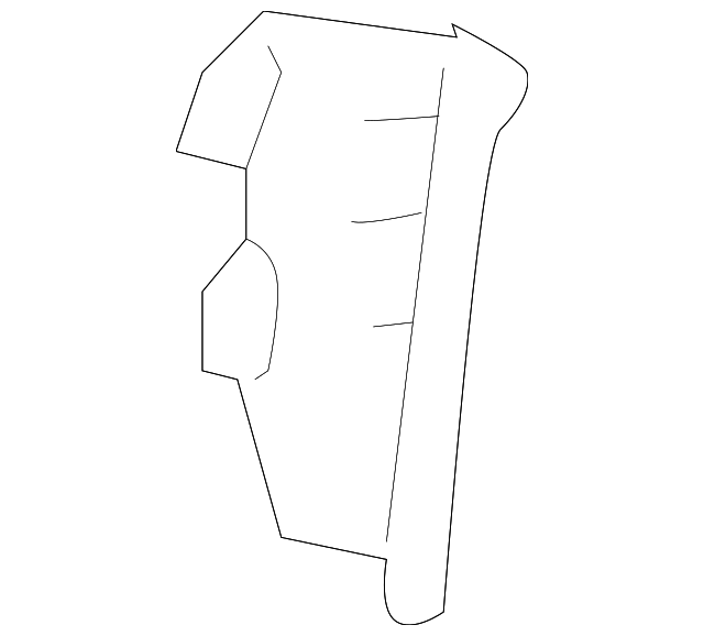 20042008 Ford OEM Kick Panel Trim 4L3Z1502344AAA OEM Ford Parts