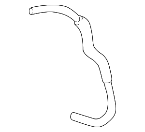 Genuine Toyota Power Steering Reservoir Line Hose – Part # 44348-42011, OEM Replacement - View #8