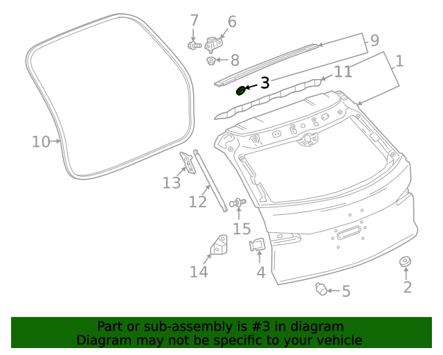 thumbnail image 2 of Key Parts Door Weatherstrip Retainer Kit For 1955-1962 Chevy GMC Pickup 0847-721 2 of 5