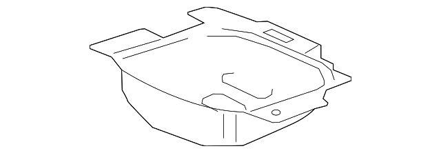 Rear Compartment Floor Panel Insulator - GM (94532097)