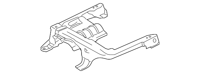 Seat Bracket - Volkswagen (7L0-881-678-G)