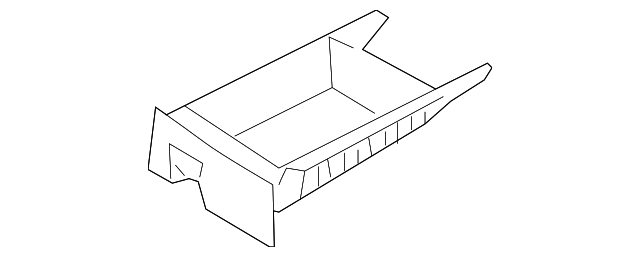Storage Drawer - Volkswagen (7L0882602R7G8)