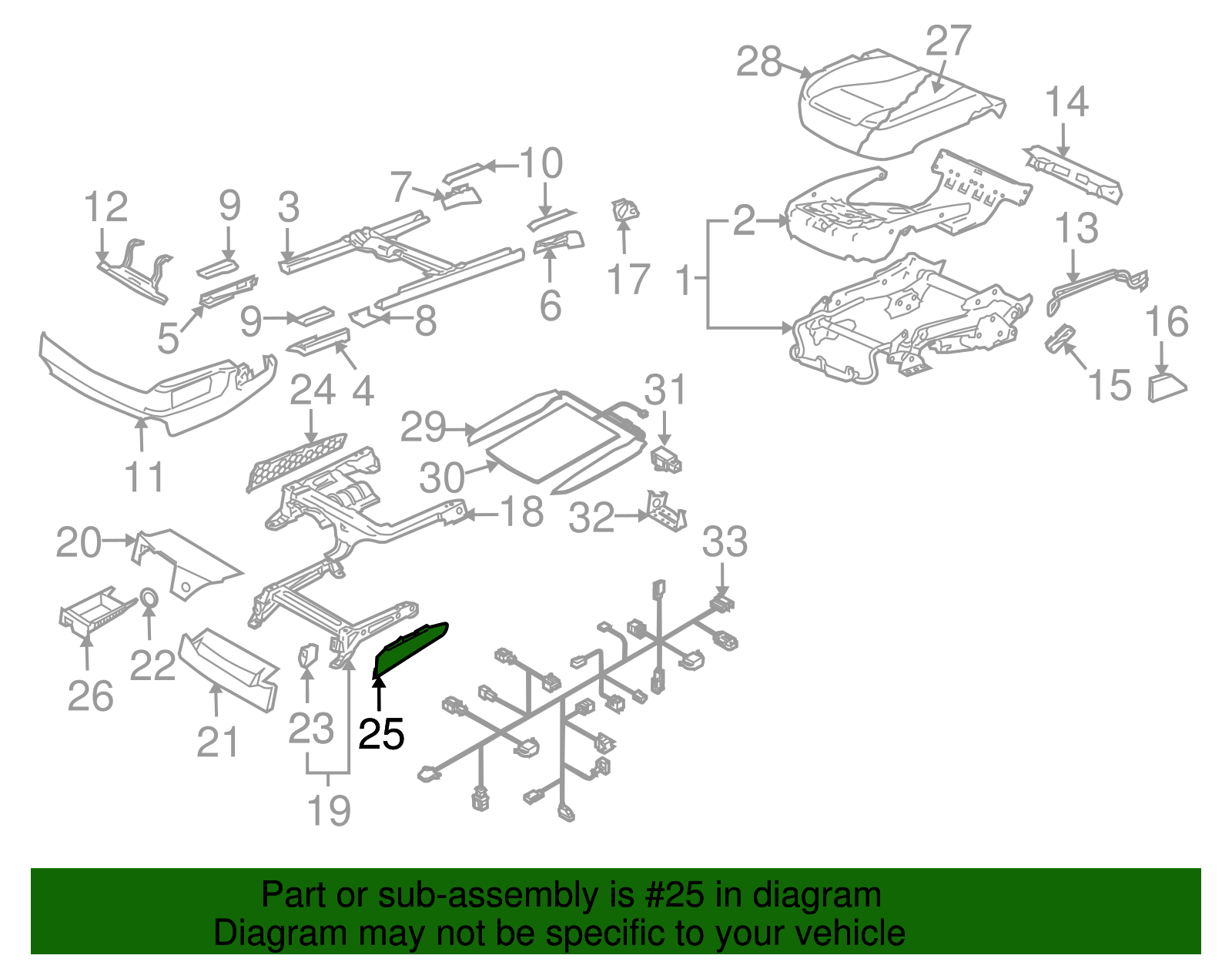 Side Cover - Volkswagen (7L6-881-471-A-S56)