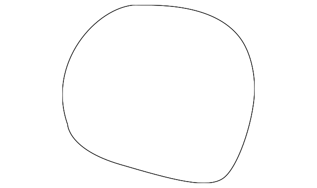 Mirror Glass - Ford (F85Z-17K707-BD)