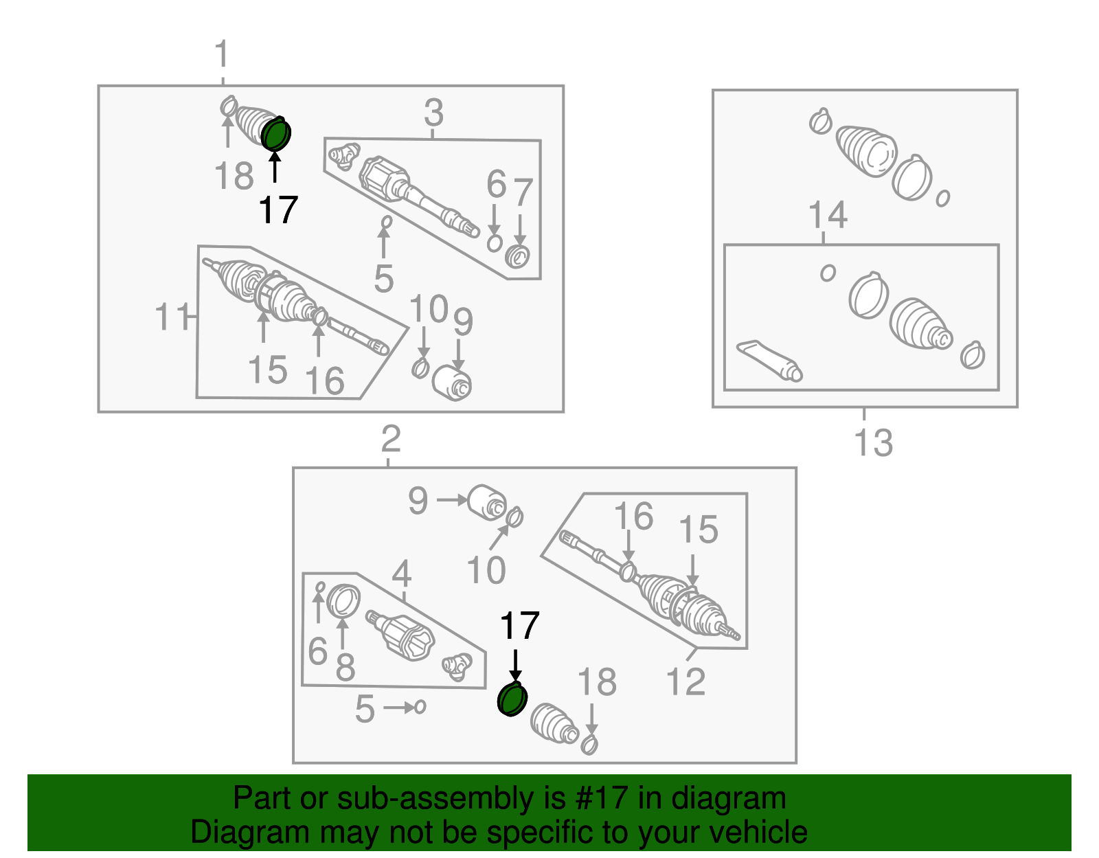 Cv Joint Boot Band - Scion (42345-12160)