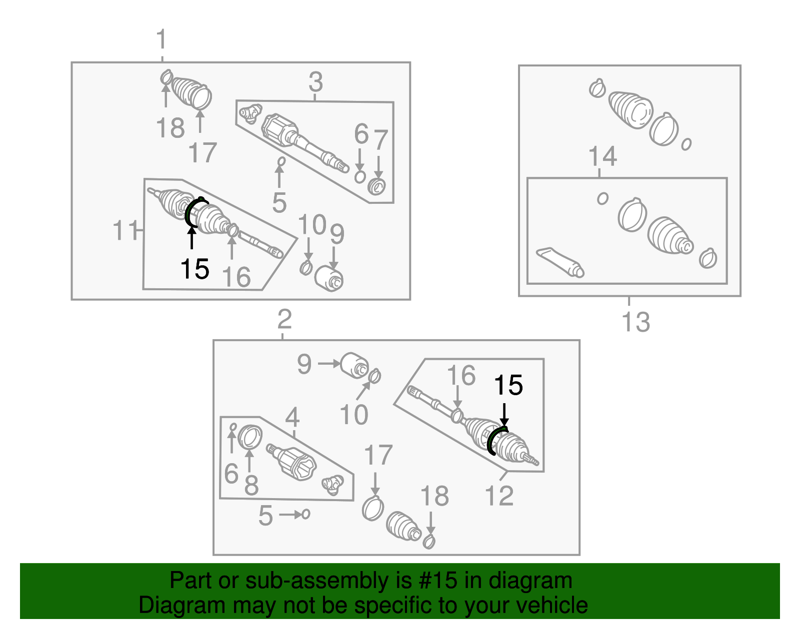 Cv Joint Boot Band - Scion (42345-42090)