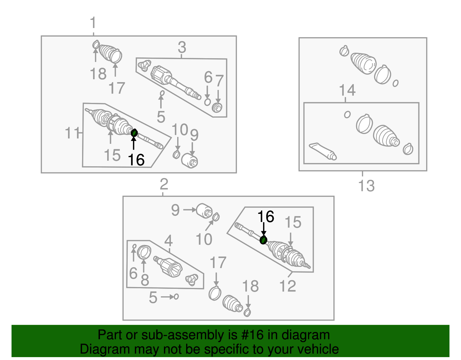 Cv Joint Boot Band - Scion (42345-42100)