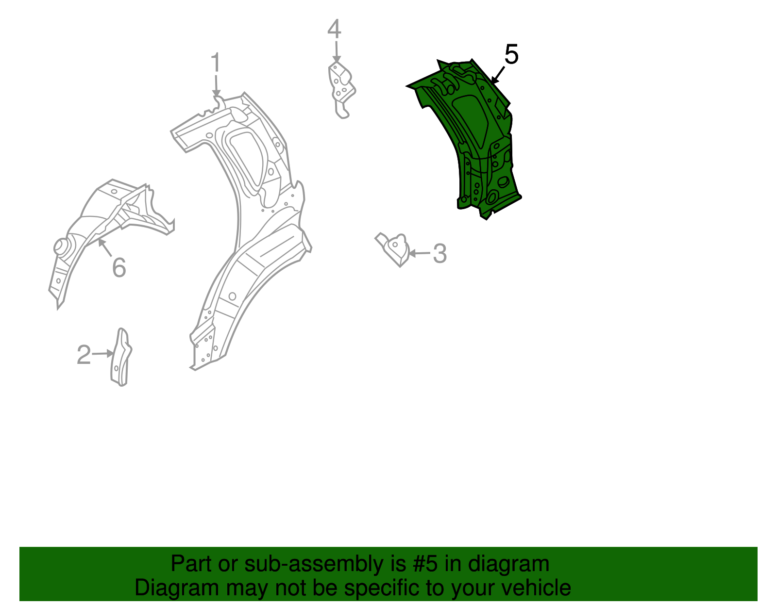 F Reinforcement - GM (96533260)