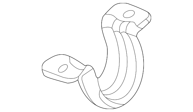 Front Stabilizer Shaft Clamp - GM (84396074)