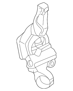Rear Driver Side Suspension Knuckle - Auto Parts