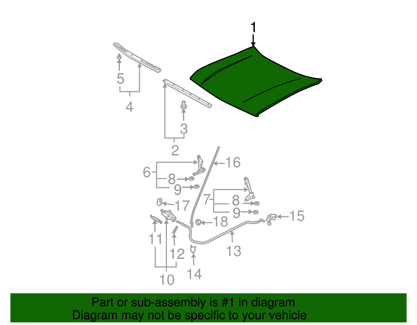 Tacoma Hood Struts Hood Latch Replacement For 2001-2004 Toyota Tacoma - Steel Latch Part #5351035180 Evan-Fischer Hood Latch 5351035180 - Foto 6