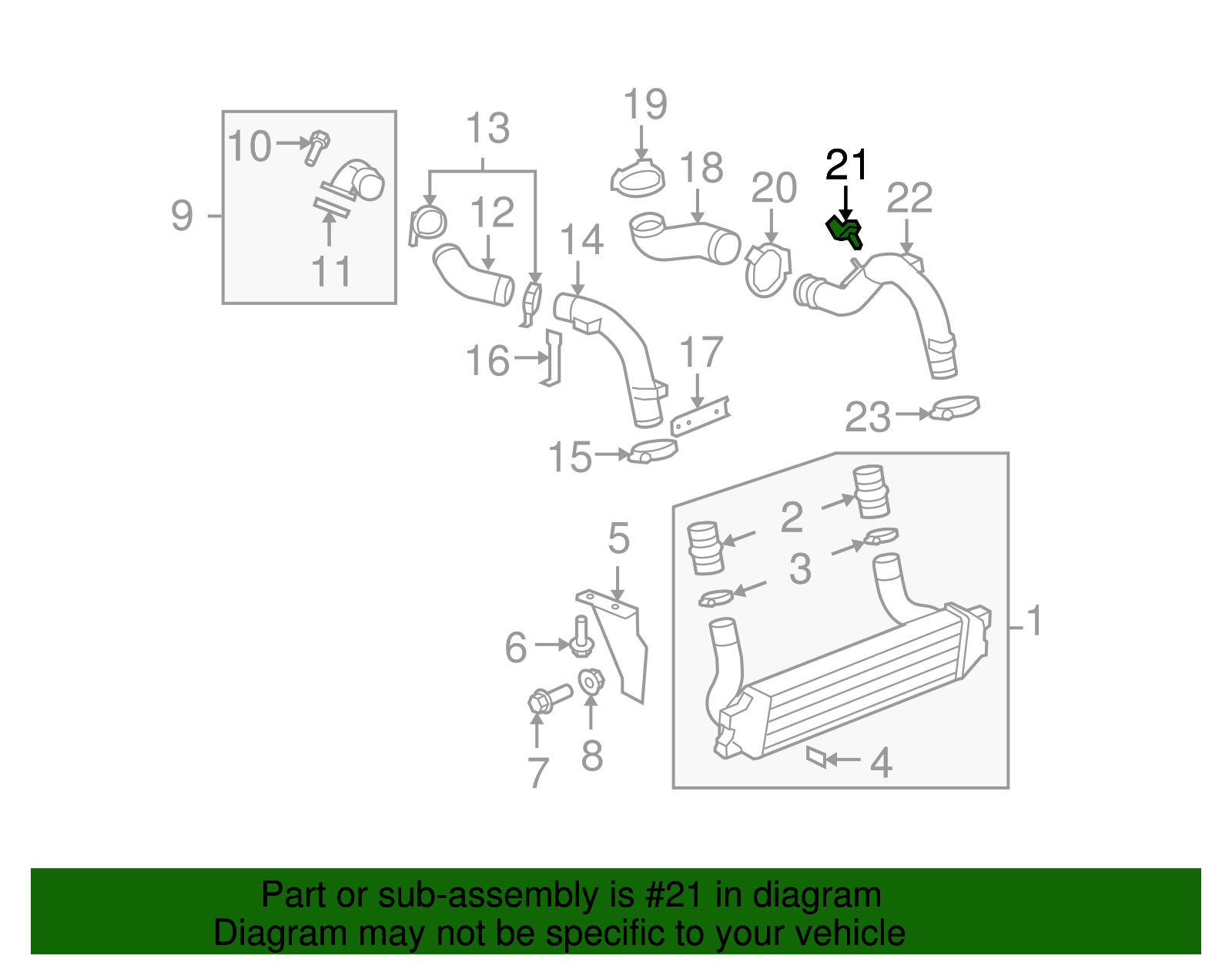 Intake Manifold Pressure and Temperature Sensor - GM (12592017)