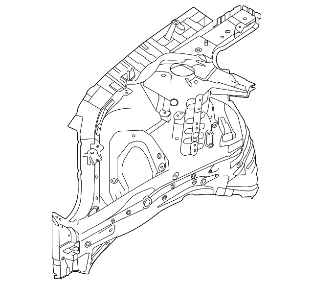 20212023 Kia Sorento Apron Assembly 64501R5000 QuirkParts
